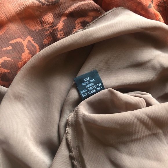 Sexy Silk Asymmetrical Maxi Dress - Picture 8 of 8